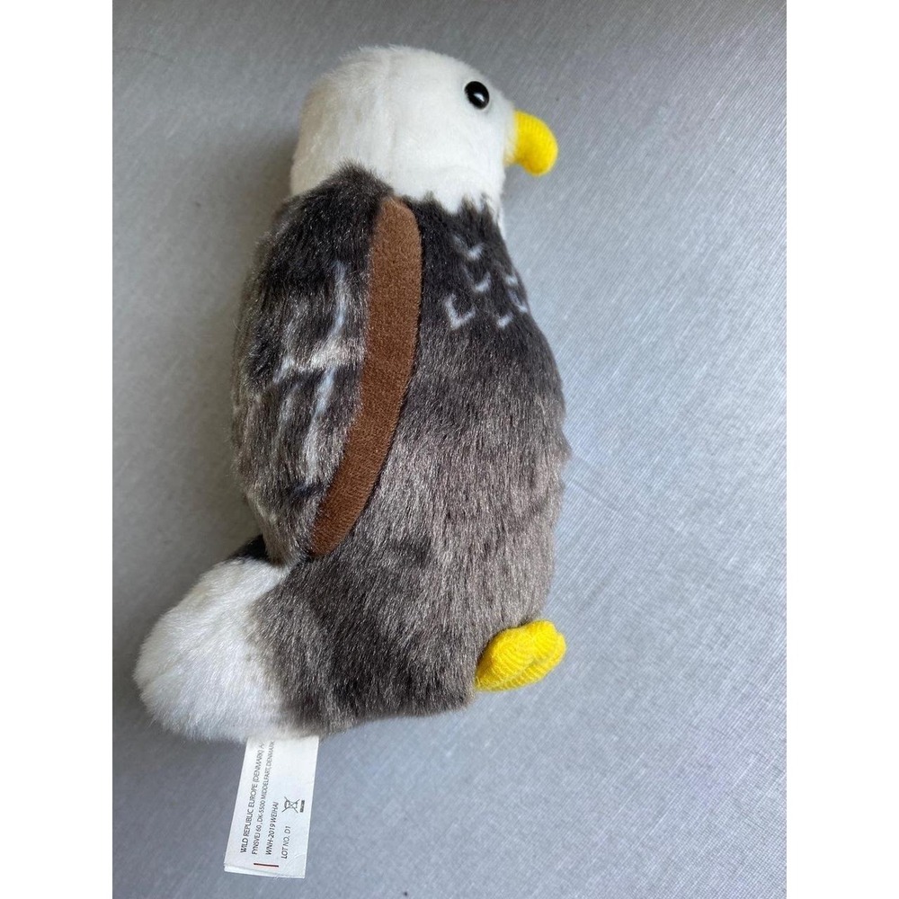 Bald Eagle Wild Republic Plush Audubon Bird Call Stuffed Animal s3